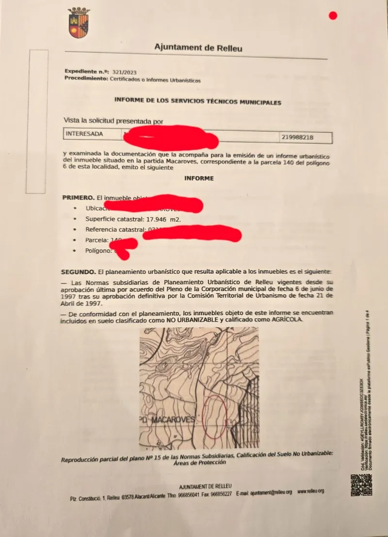 Parcela en Relleu - 8