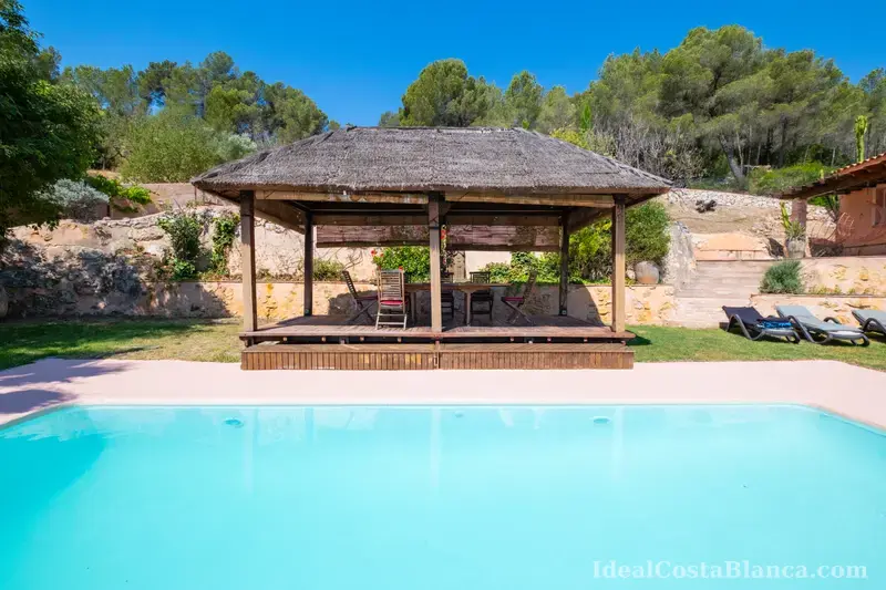 Chalet Con vista al mar y piscina en Guadalest - 7